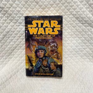 Star Wars The Courtship of Princess Leia by Dave Wolverton 1995